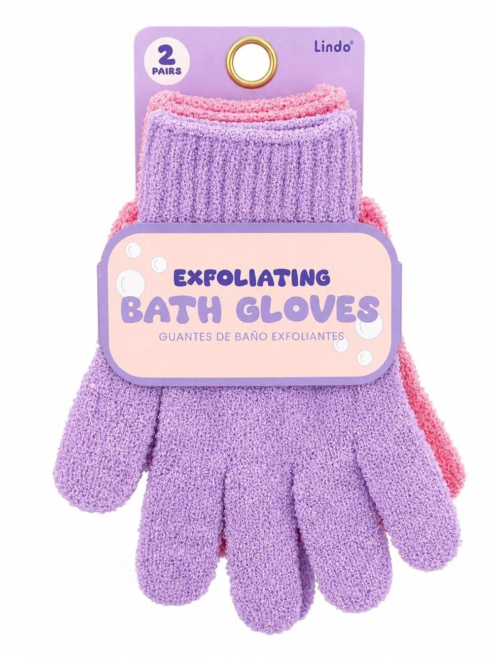 Exfoliating Bath Gloves for Kids 2 Sets
